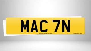 Registration MAC 7N